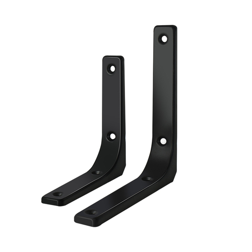 Fulan curved 90-degree triangle bracket shelf rack wall rack stainless steel partition display support rack direct sale