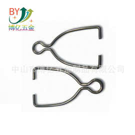 厂家异形弹簧勾现货 蛇形U型s型不锈钢异形弹簧折弯加工 多种用途