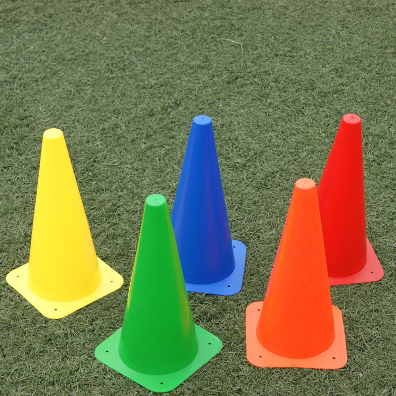 32cm Soccer Training Equipment Obstacle Marker Bucket Roadblock Training Cone Campus Traffic Cone Cone Cone High-Resolution Cone