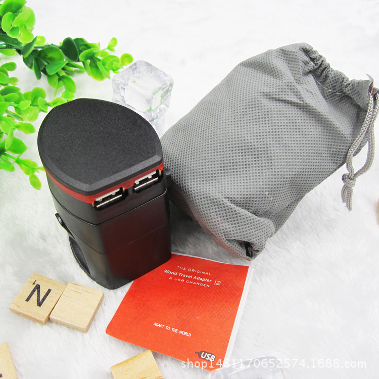 Fabricante USB global multi-país de viaje universal de viaje enchufe de conversión convertidor de enchufe universal multifuncional