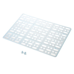 Manufacturer wholesale rabbit foot pads, pet healthy foot pads, pet mesh, easy to clean, prevent rabbit foot injury plastic