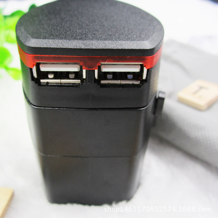 Fabricante USB global multi-país de viaje universal de viaje enchufe de conversión convertidor de enchufe universal multifuncional