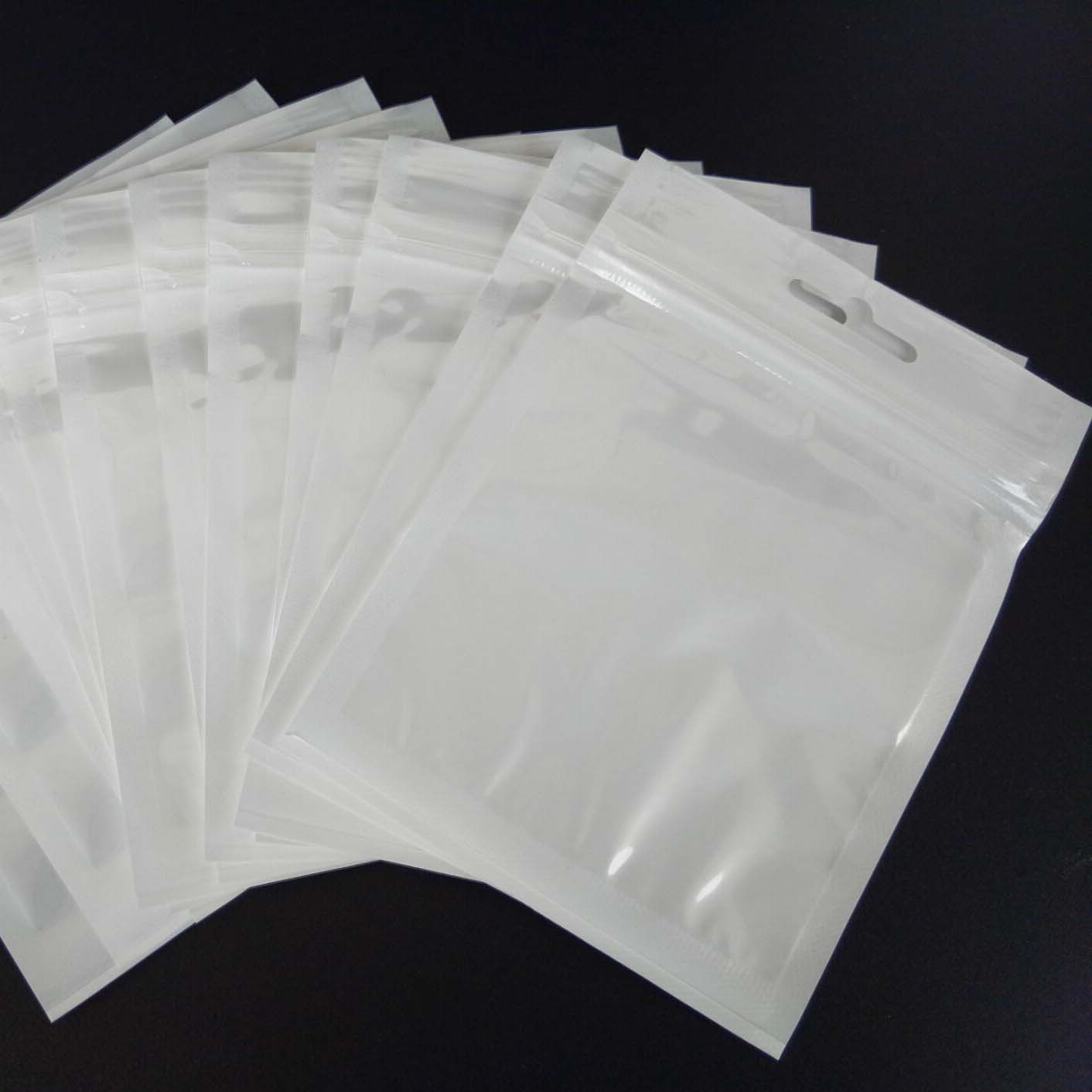 9*12珠光膜自封袋阴阳袋 手机壳数据线耳机配件包装袋子批发