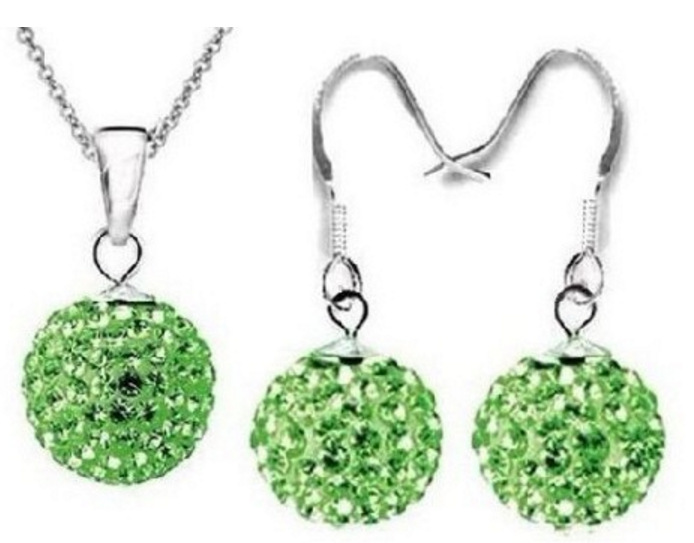 10mm AB barro completo diamante bola O-cadena cristal Shambhala traje oído gancho collar transfronterizo