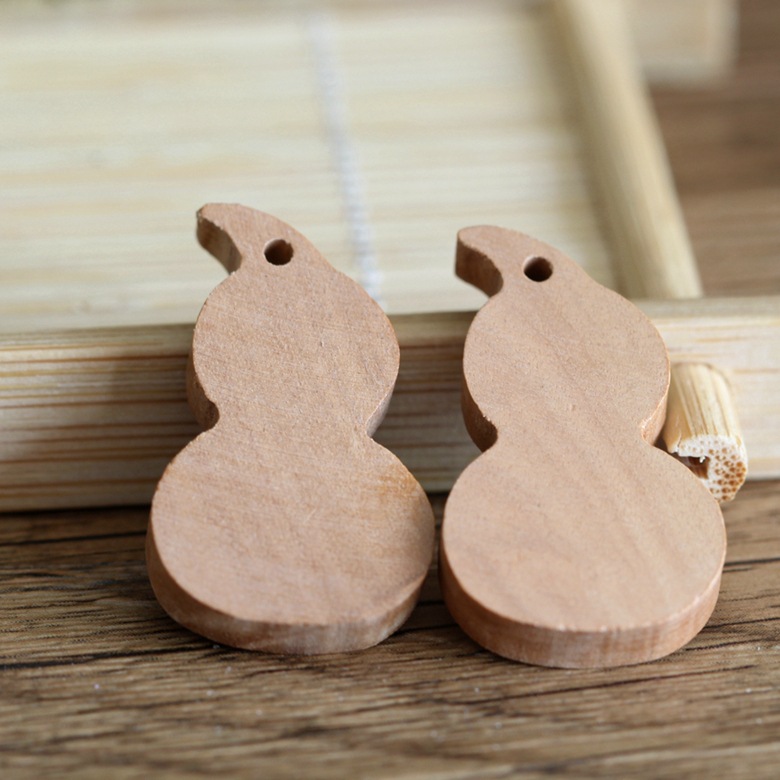 桃木葫芦 片片葫芦 挂饰  吊坠 工艺品 配件配饰 DIY