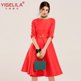 YIGELILA �＾�¿�  ���Ŵ�tɫ�\����ȹ�[�Y���B��ȹ 62258