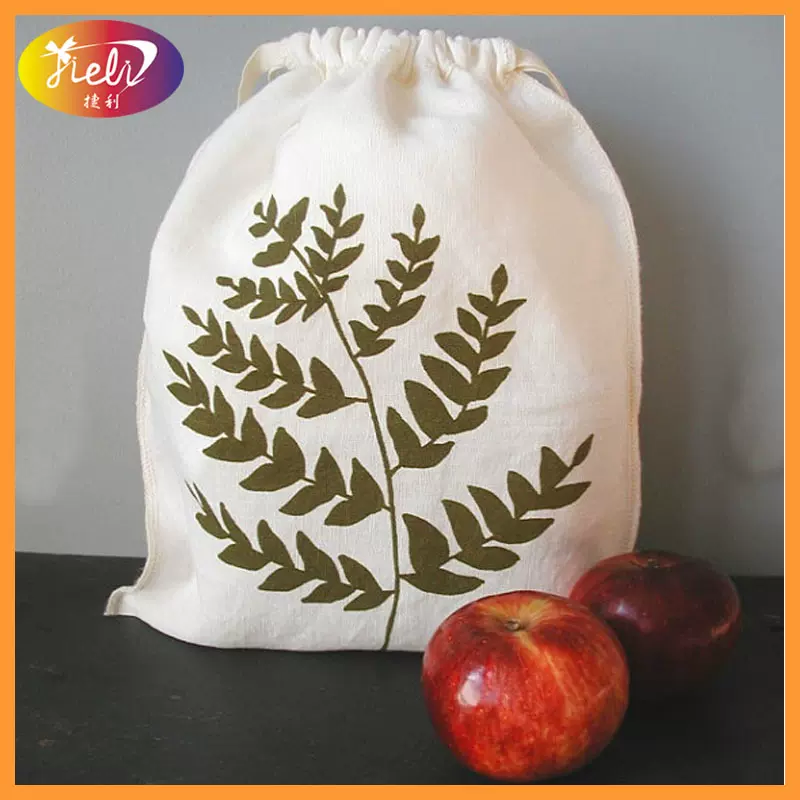 厂家批发精品刺绣手提抽绳背包帆布袋广告文艺收纳耐磨牛津布束口