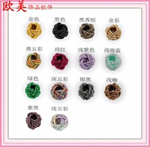 �𾀲�ɫ���}�Y�@��ñ�朸��� DIY�������朸���A��