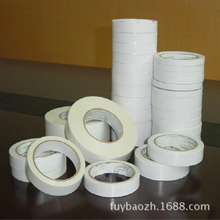 双面胶带白色高粘双面胶热熔胶油胶70U-80U-90U 分切分卷冲型