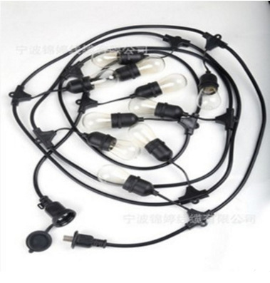 SAA澳大利亚E26/E27节日户外灯头线 澳洲澳规澳标庭院跑马灯串线