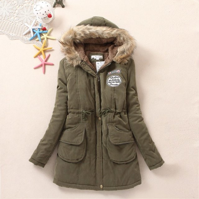 Special Offer Large Edition Lamb Velvet Thickened Hooded Large Wool Collar Cotton-padded Women's Mid-length Korean Style Autumn and Winter New Coat