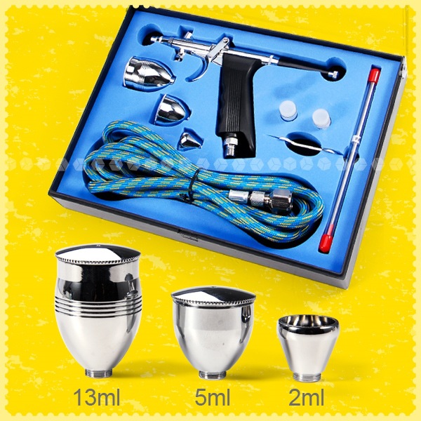 批发原装三口径口径手枪式喷笔套装 TD-116B 原装0.3 配件0.5 0.8