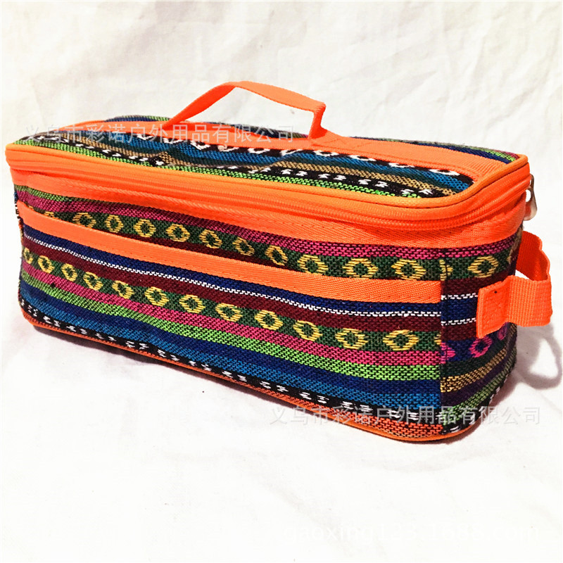 Vajilla al aire libre bolsa de almacenamiento de tela Oxford impermeable utensilios de cocina bolsa de almacenamiento portátil camping caja de almacenamiento fabricante Nuevo