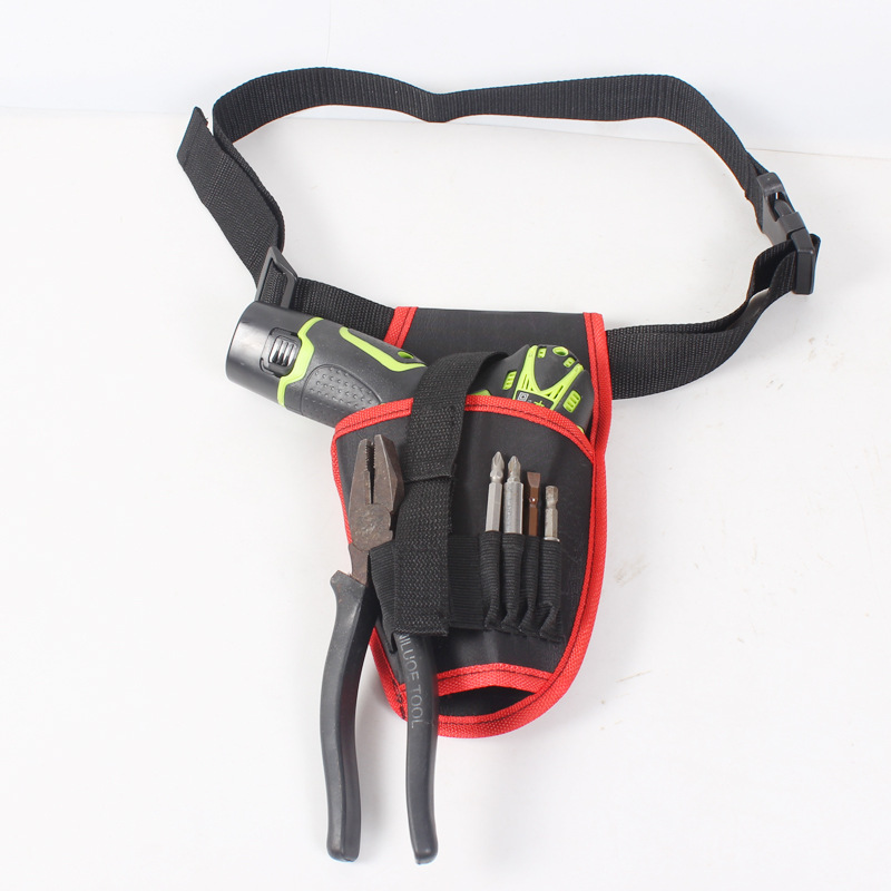 12v 锂电钻腰包充电钻电钻挂包电工工具包便携式工具袋 TZ-191