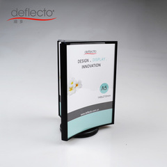 Dido Manufacturer Acrylic Rotating Display Stand Three-Sided Stereo Beverage Sign Desktop Promotional Sign A4A5A6