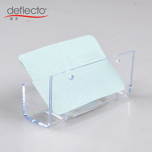 Direct Sale from American Dido Manufacturer - High Transparency Wall-Mounted Card Holder - Multifunctional Business Card Holder - Various Options Available - Silk Screening Possible