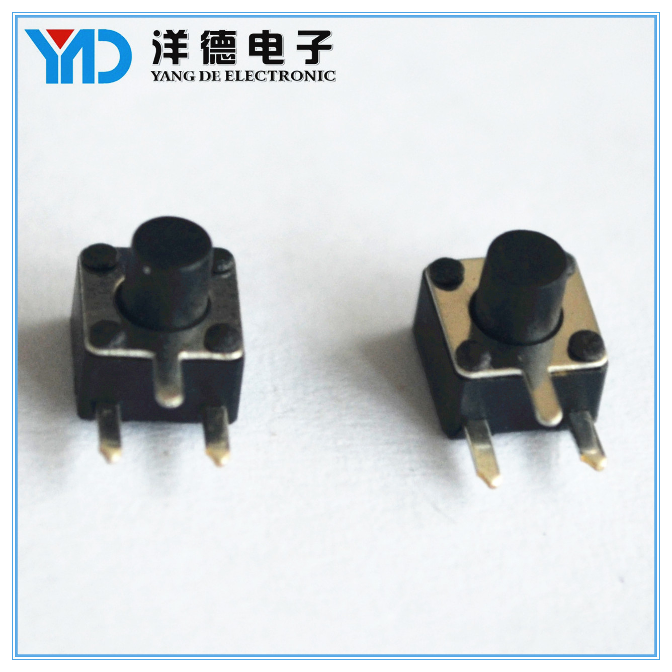 厂家供应 轻触开关4.5*4.5边三脚 侧按轻触开关 环保耐温