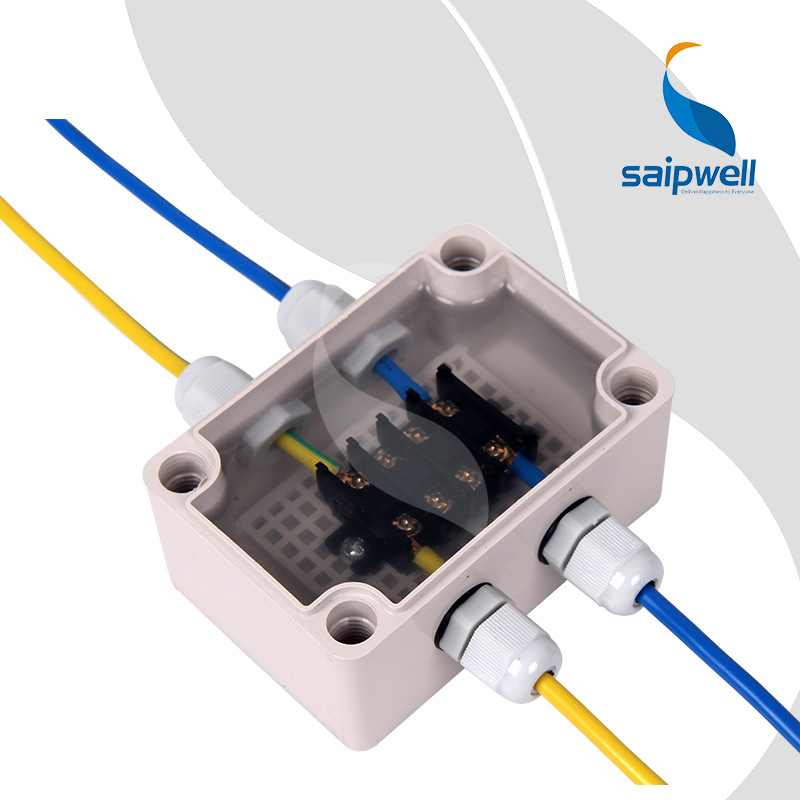赛邦灌胶防水盒ip68 深水埋地绝缘密封盒 塑料防水接线盒