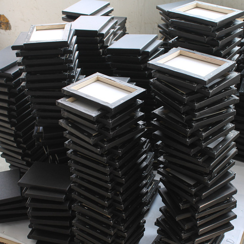 Manufacturer wish pure cotton fine grain medium coarse blended linen frame canvas oil paint with board back nail inner frame canvas