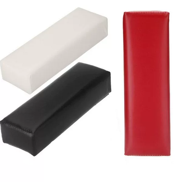 Manicure Rectangular Hand Pillow Solid Color Leather Hand Pillow Soft and Comfortable Removable and Washable Manicure Shop Hand Tool