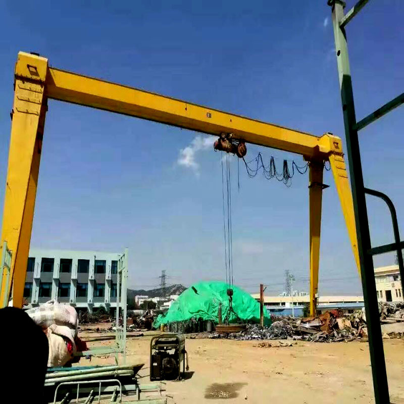供应移动龙门吊石材厂 MH型箱型电动葫芦龙门吊 门式起重机