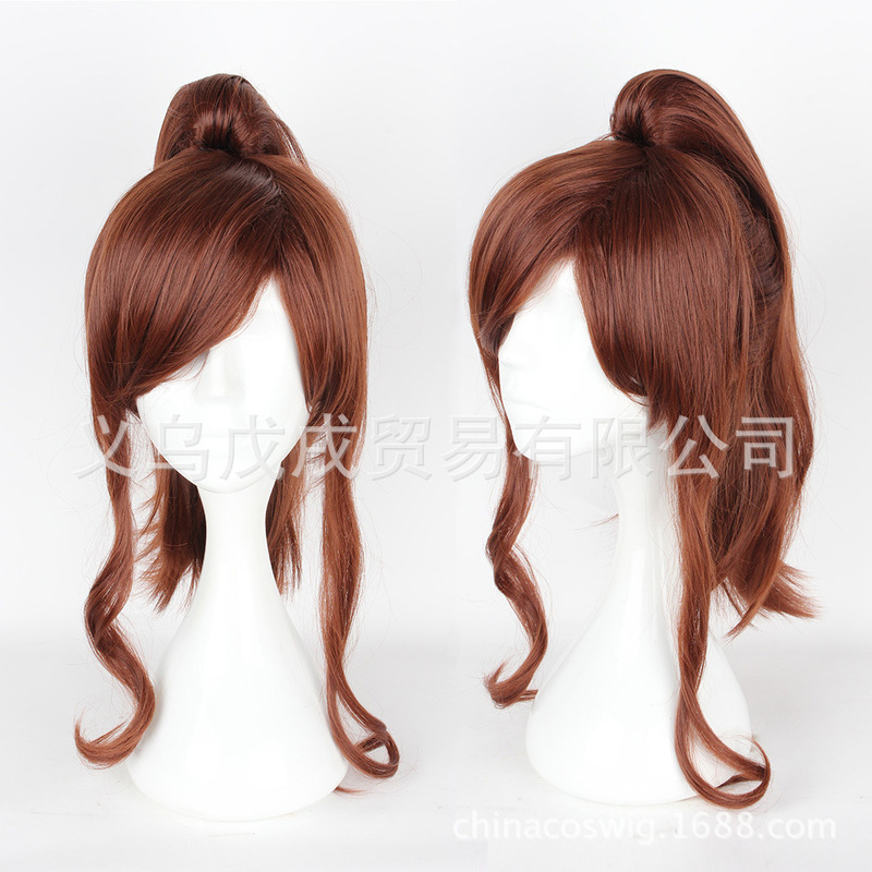 Sailor Moon/Mino/Jupiter/Brown cosplay Wig 057C