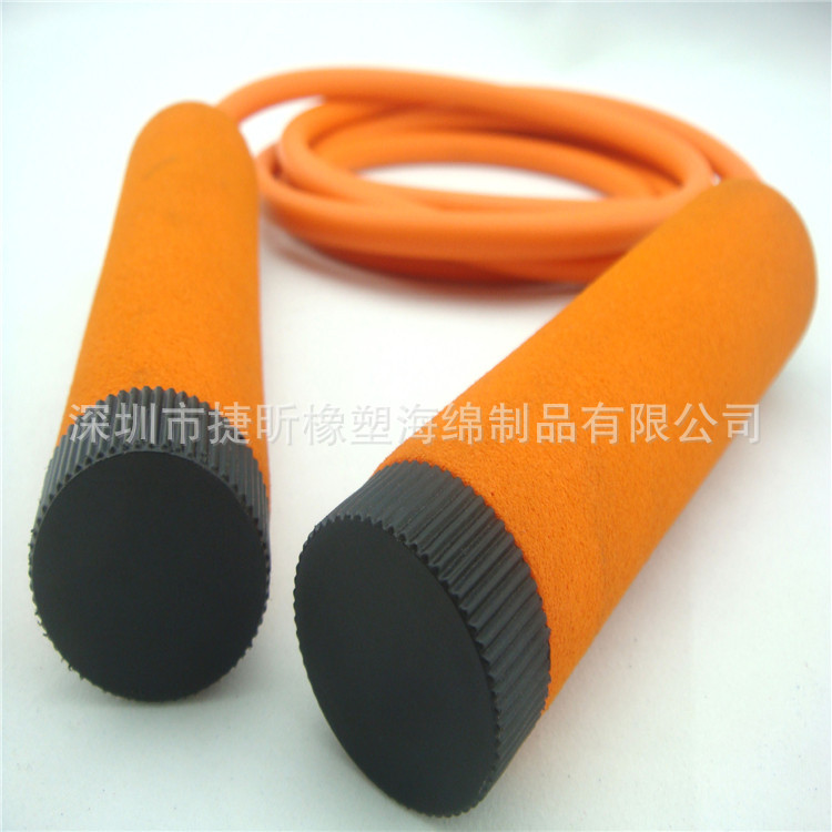 工厂供应 伸缩杆海绵套 四指纹按键海绵护套 橡塑手把