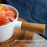 Европейская стиль творческая бамбуковая деревянная ручка салата