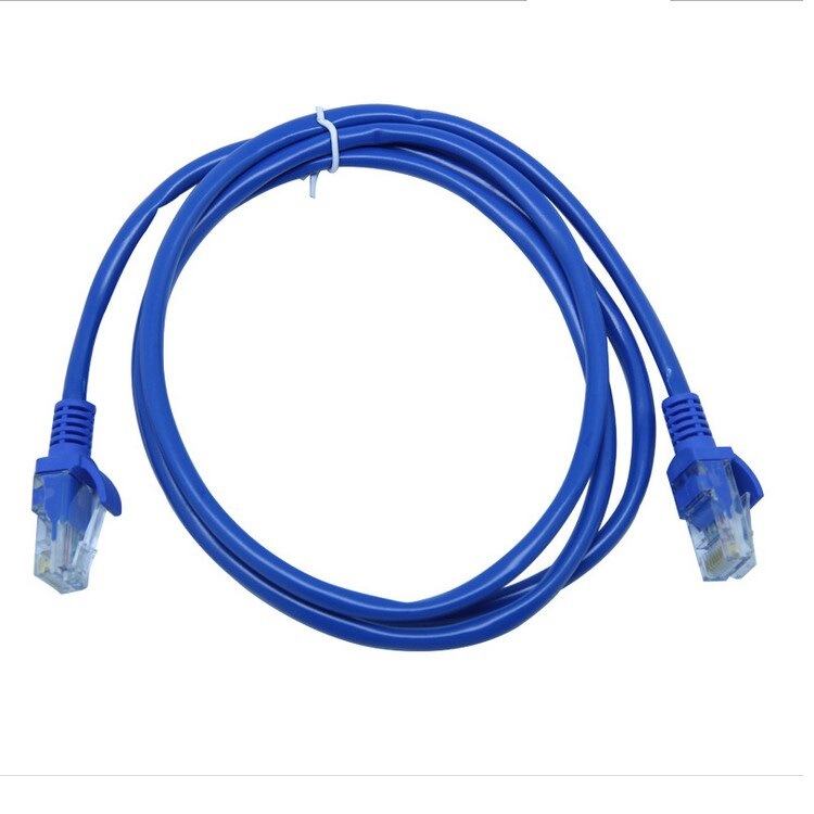 1.5 m 80% mechanism five Cat5e 8P8c with Crystal Head finished computer network cable jumper