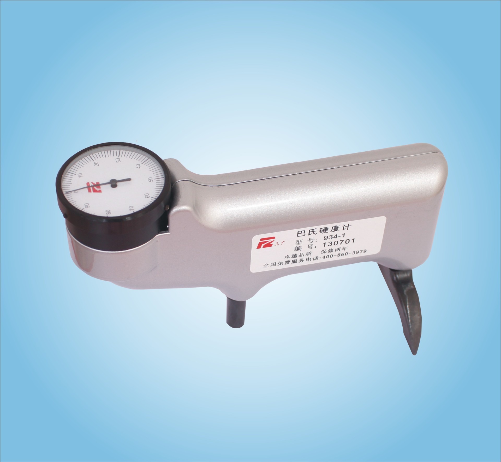 便携式巴氏硬度计,金属硬度计934-1精密型巴氏硬度计，玻璃钢硬