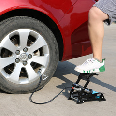 Oner Dual-Cylinder Pedal Inflator High-Pressure Portable Bicycle Electric Motorcycle Car Foot Pump