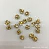 Golden silver bracelet, accessory, 8mm, wholesale