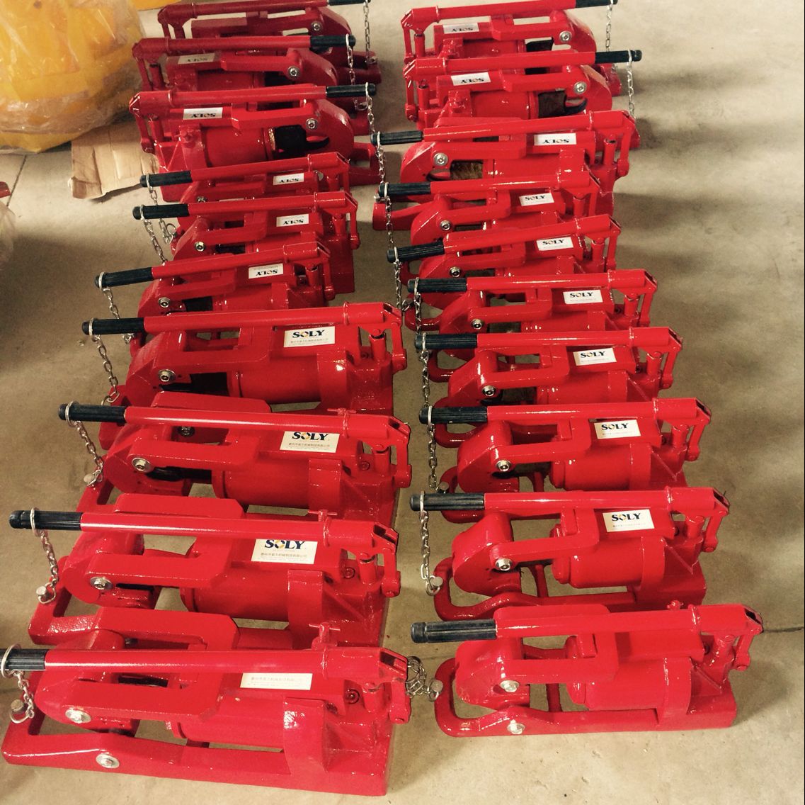 现泰州索力销售货供应SOLY牌QY-48液压钢丝绳切断器