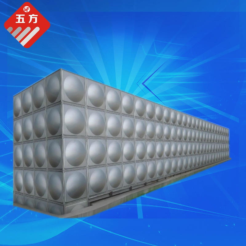建筑不锈钢方形水箱储水箱生活水箱厂家供应