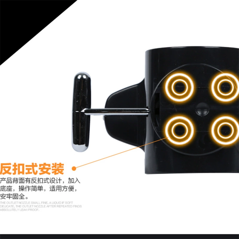 Toro Hotel Bathroom Manual Single Speed Line Wall Wall -type shower gel Box to soap toiletting fluid bottle wholesale