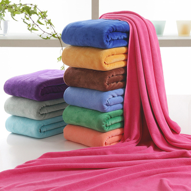 2021 Beauty Salon Bath Towel for Women, Absorbent, Non-Shedding, Bath Wrap, Custom Logo, Bed Cover, Soft and Skin-Friendly for Home Use