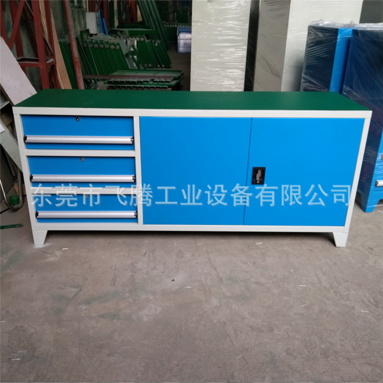 重型工具台柜定货 工具柜作业台钢制五金工具柜批发 抽屉式工具柜