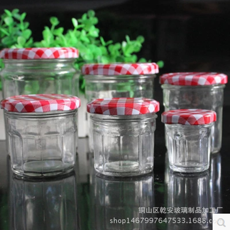 直销法国50ml_380ml巧婆婆玻璃瓶果酱瓶酸奶瓶蜂蜜瓶罐头瓶咖啡罐