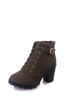 Martens, matte high low boots