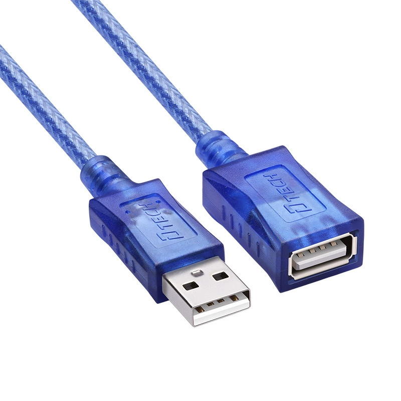 Двухслойный медный удлинитель, ноутбук, принтер, USB-флешка