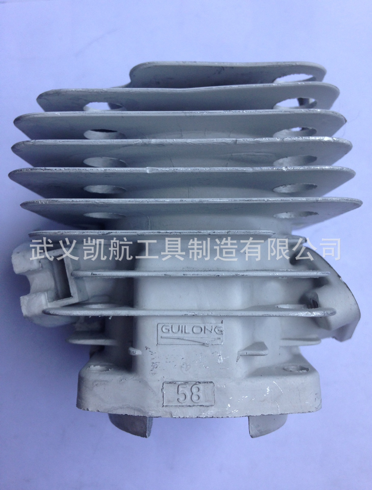 58油锯配件供应，58cc油锯气缸，汽油机气缸，45.5MM 厂家直销