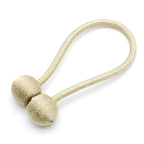 Nordic simple tassel curtain strap Japanese style small fresh woven drawstring gathering rope creative gauze curtain storage binding