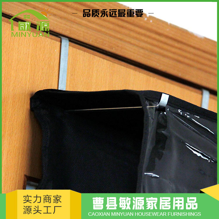 Exclusivo transfronterizo 26 bolsas de tela no tejida bolsa de almacenamiento de puerta bolsa colgante de almacenamiento de PVC bolsa colgante multifuncional bolsa colgante image 5