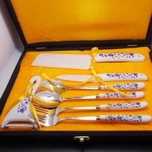 礼品陶瓷刀 厨房刀具七件套装 厂家直销 创意礼品陶瓷刀具