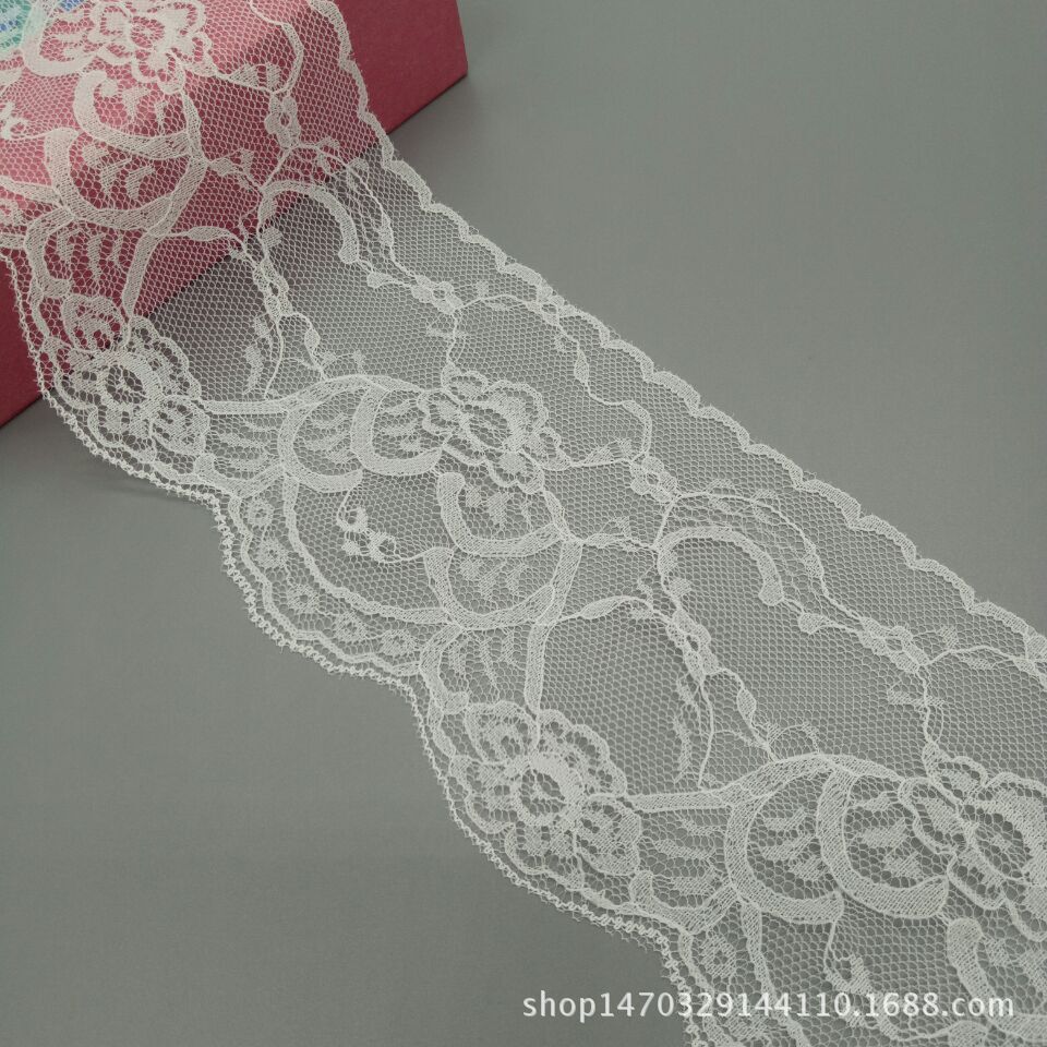 厂家直销现货批发10cm无弹蕾丝花边专业供应各种童装睡衣下摆花边