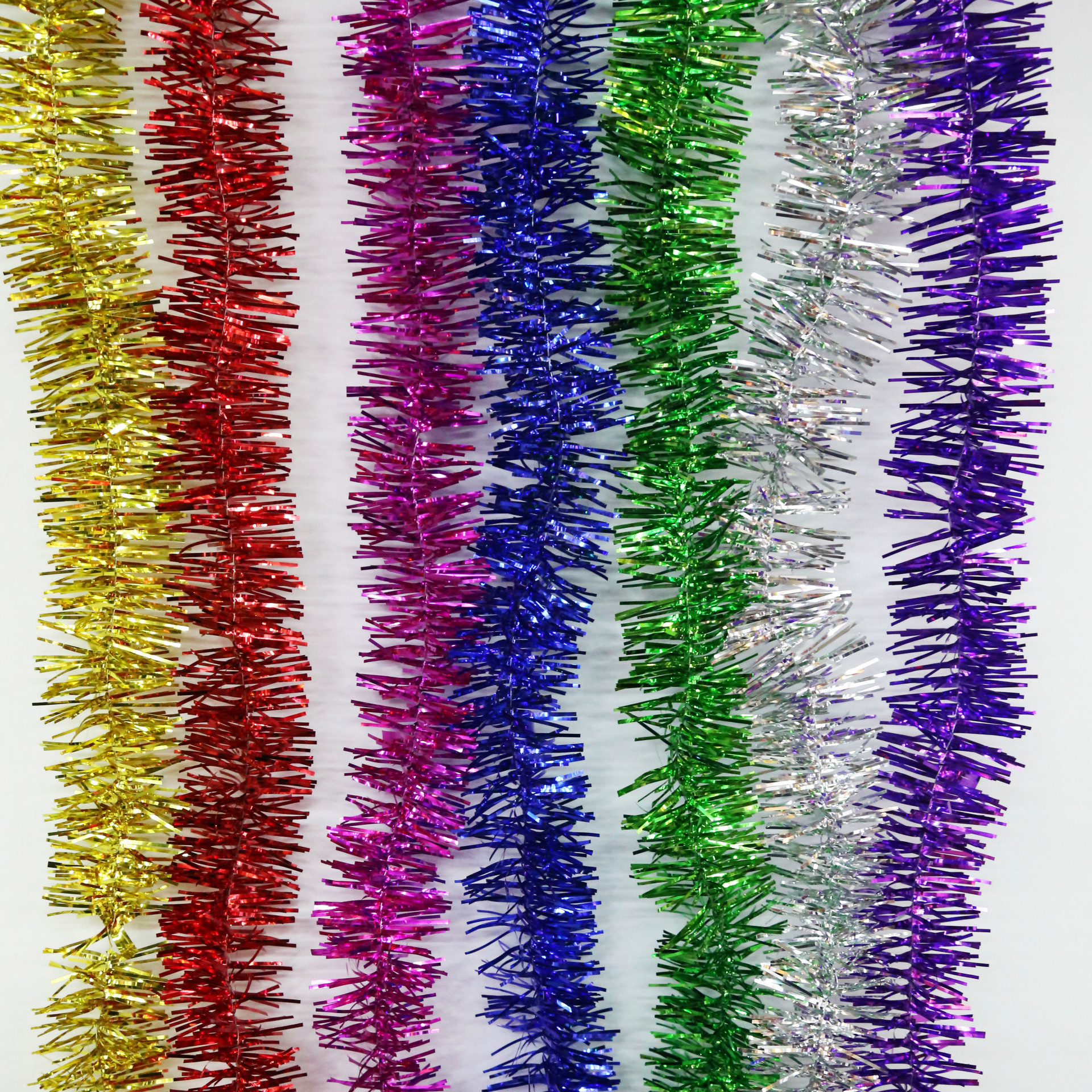 5cm 2 m de doble capa de cifrado Garland cinta de lana de la raya madder suministros festivos boda decoración de Navidad ventas directas de la fábrica