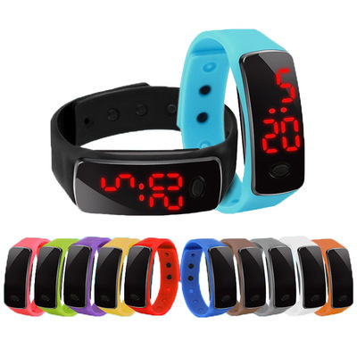 Silicone electronic bracelet