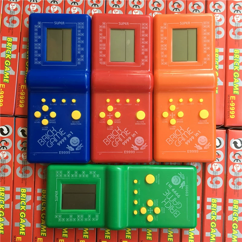 Игрушка, тетрис, игровая консоль, ностальгия