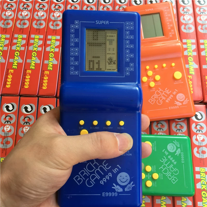 Игрушка, тетрис, игровая консоль, ностальгия