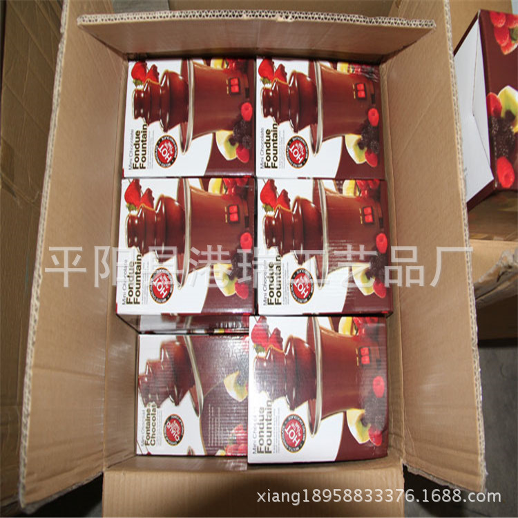 Suministro directo transfronterizo de máquina de fuente de chocolate de tres niveles/máquina de fondue de chocolate/torre de derretimiento de chocolate casera/horno de fusión